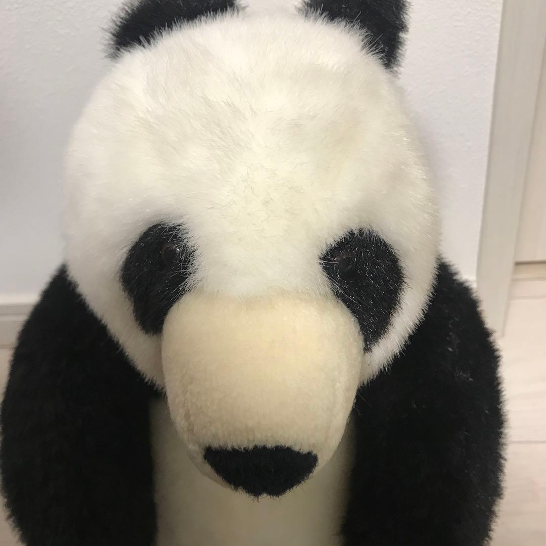 パンダ ぬいぐるみ 　DOUSIN 童心コーポレーション　昭和　レトロ