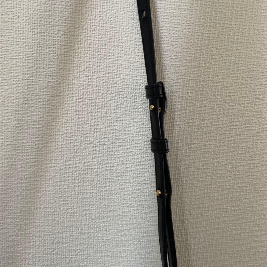 CELINE トリオ　ラージ　ショルダーバッグ　ブラック