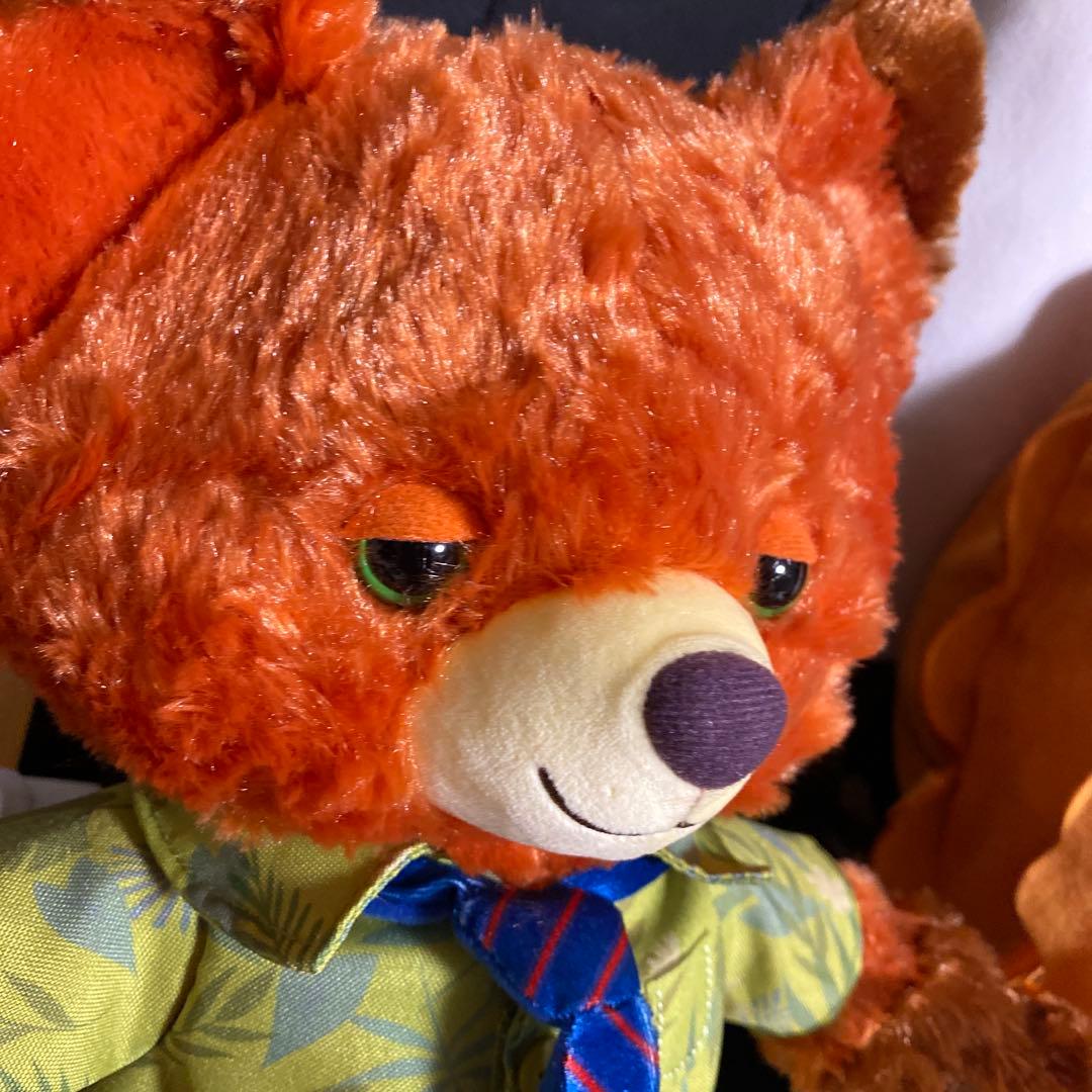 お顔厳選！ディズニーストア　ユニベア　ニック　ぬいぐるみ