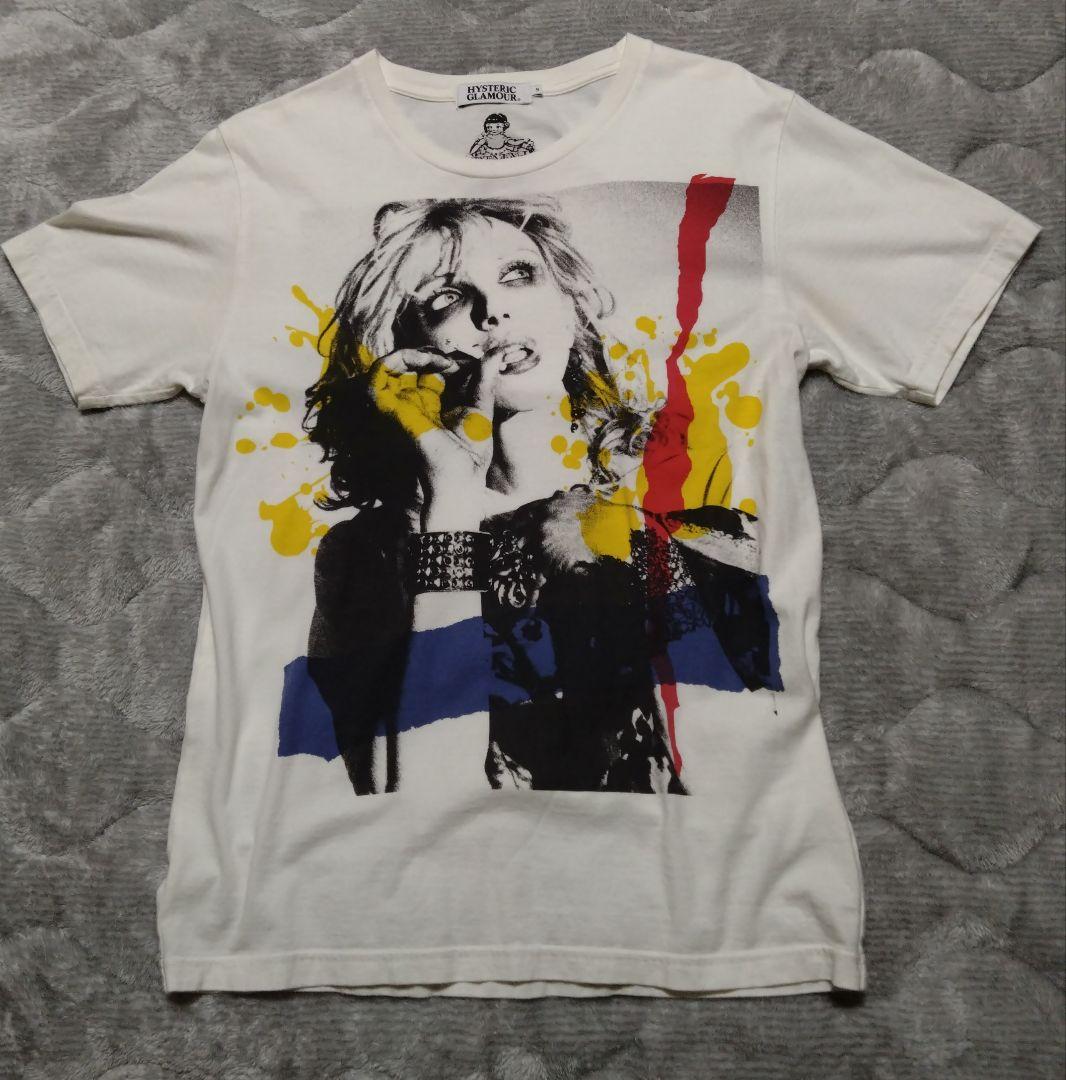 美品】HYSTERIC GLAMOURコートニーラブ Tシャツ - メルカリ
