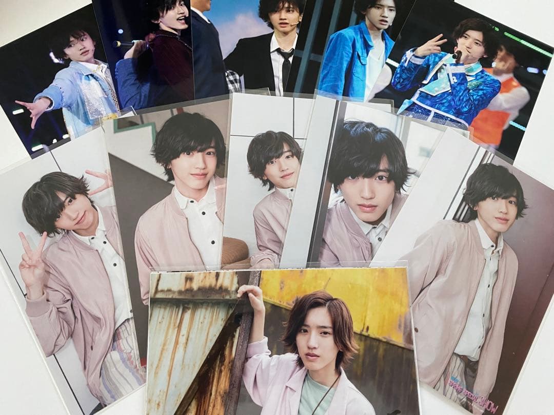 道枝駿佑 フォトセ 4個セット なにわ男子 道枝駿佑 フォトセット 少年たち