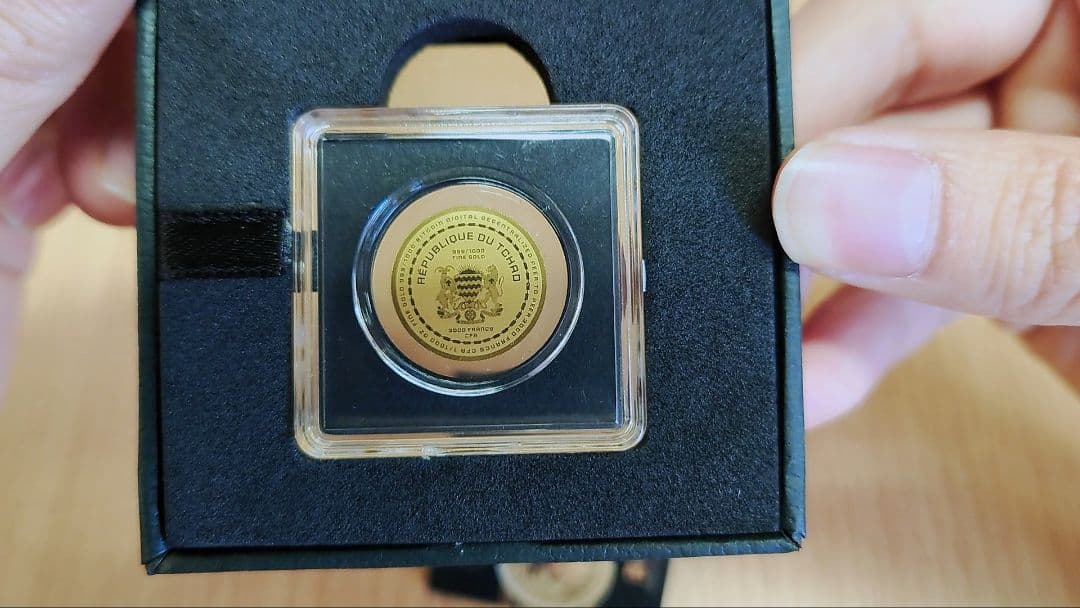 ビットコイン 2023金貨 純金 3000フラン
