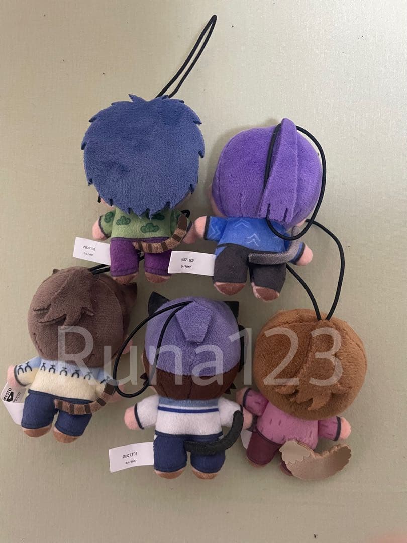 ✨忍たま乱太郎 ほわぬい　ナンジャタウン　立花土井　善法寺　山田　七松　✨