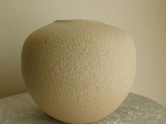 信楽焼 花瓶 花器 手作り 美峰 美杉 インテリア 箱付