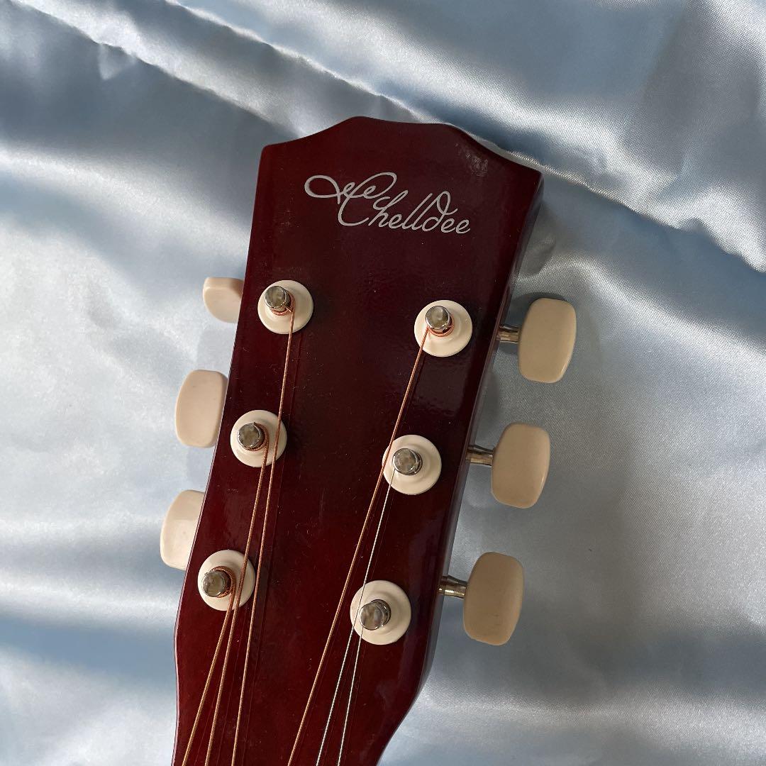 初心者向け] アコースティックギター CHELLDEE 38C - メルカリ