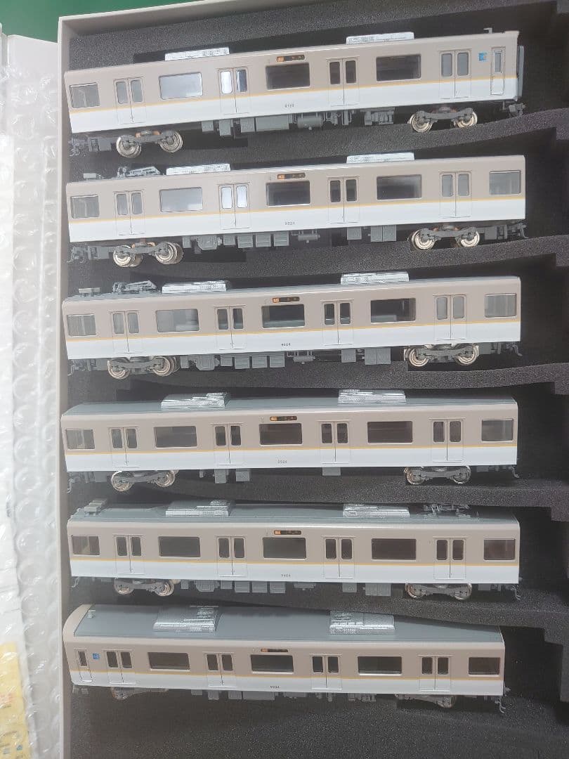 精密仕上品 6両 近鉄 9820系 シリーズ21 グリーンマックス 密連付