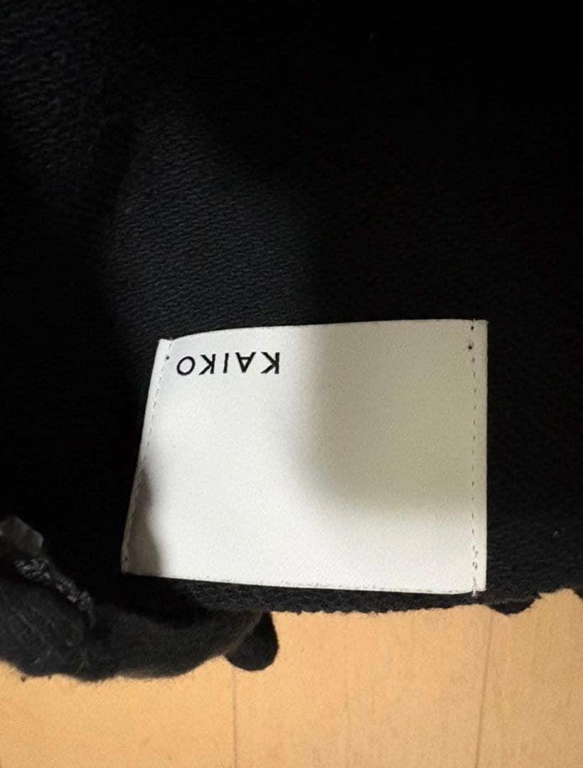 トップス KAIKO DOUBLE ZIP PARKA \"BLACK\"