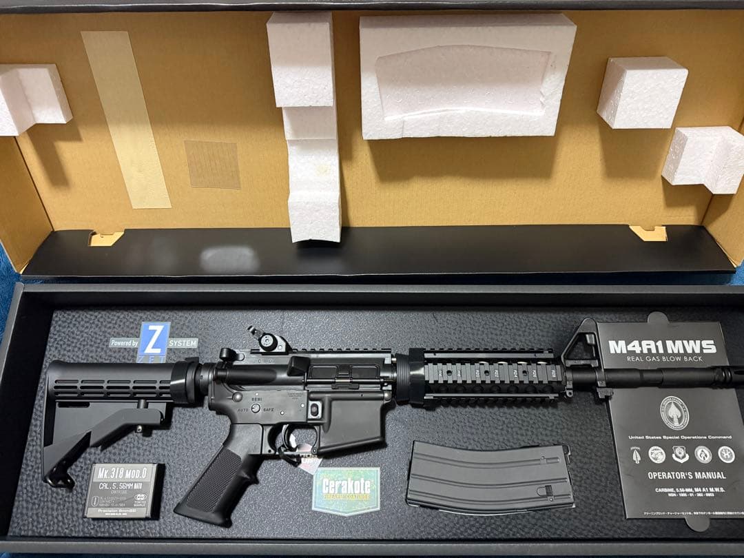 【美品】東京マルイ M4A1 MWS ガスブローバック