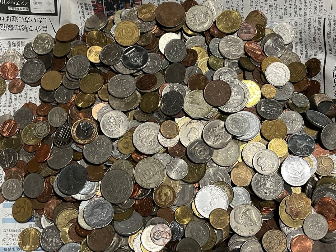 5.5kg 5500g 外国コイン 硬貨 古銭 貨幣 まとめて