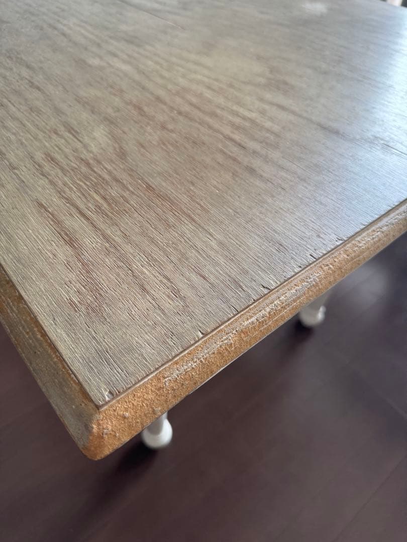 フランフラン　ログ　ダイニングテーブル