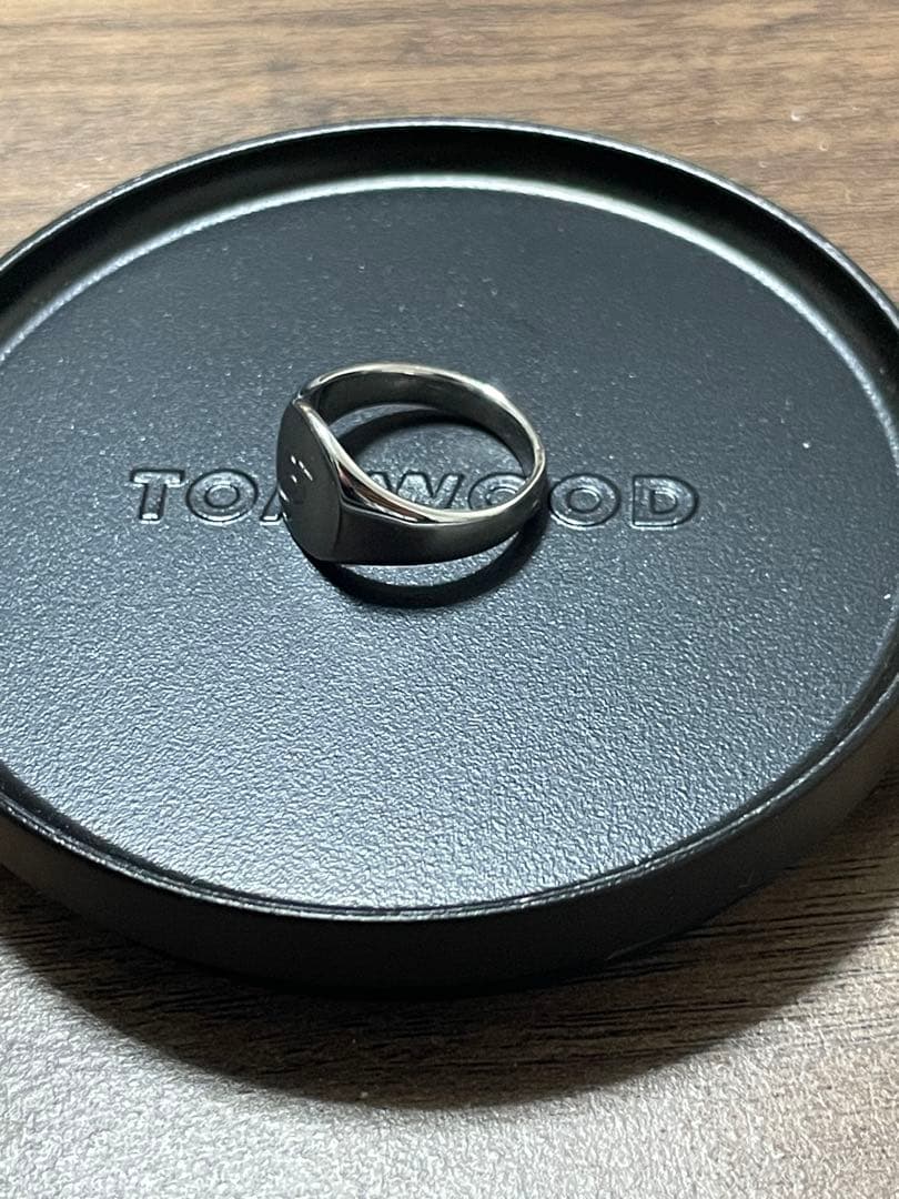 TOMWOOD 925シルバー リング　8号　ピンキーリング