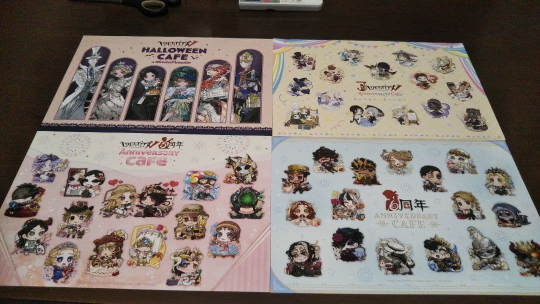 第五人格 identityⅤ スイパラ アカデミーカフェ ランチョンマット