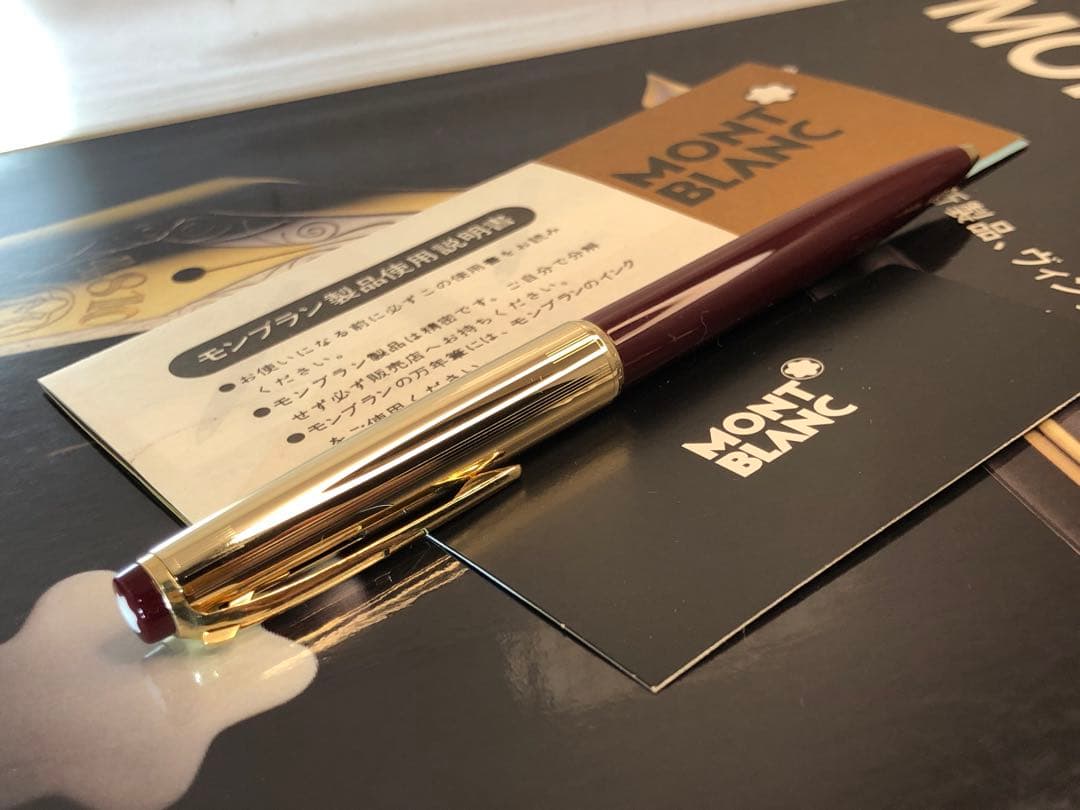 美品⭐️金運を呼ぶ！⭐️ロールゴールド総金張りキャップ&ボルドー