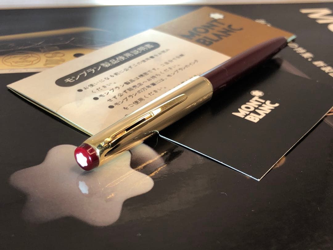 美品⭐️金運を呼ぶ！⭐️ロールゴールド総金張りキャップ&ボルドー