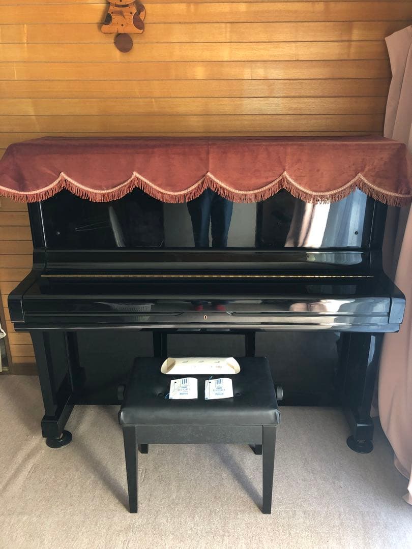 YAMAHA アップライトピアノ 椅子付きの通販はau PAY マーケット - 輸入