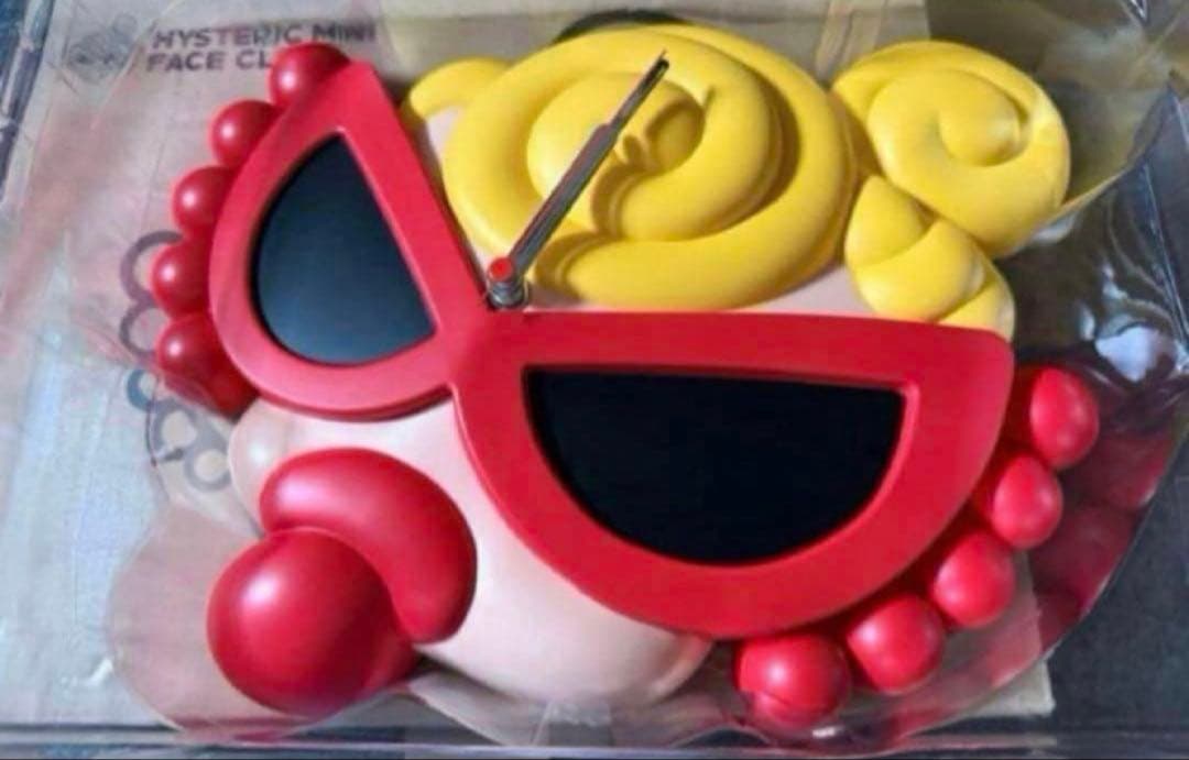 HYSTERIC MINI ヒステリックミニノベルティ壁掛け時計 赤 - メルカリ