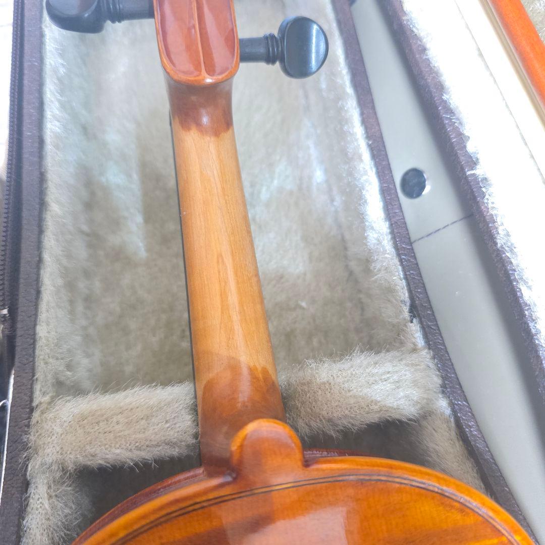 418】極虎艶杢 鈴木バイオリン No.300○ 1/8 2001年製