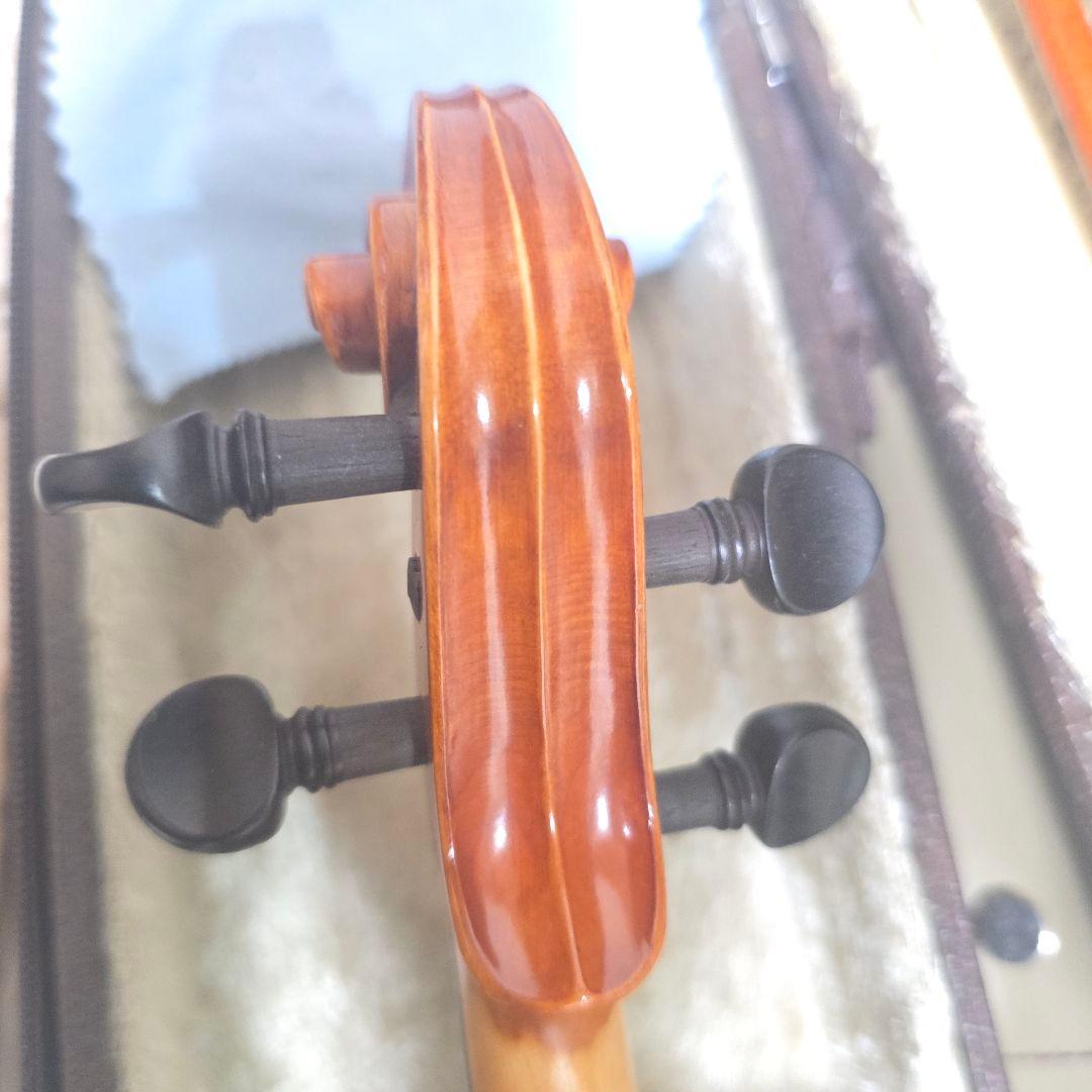 418】極虎艶杢 鈴木バイオリン No.300○ 1/8 2001年製