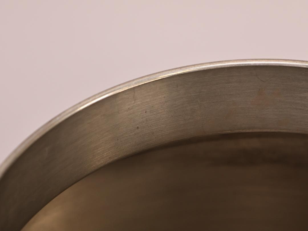 BK401　茶葉罐 蔵六居造 錫刻人物詩文図巨大茶心壺 茶筒 茶入 茶壷 茶道具