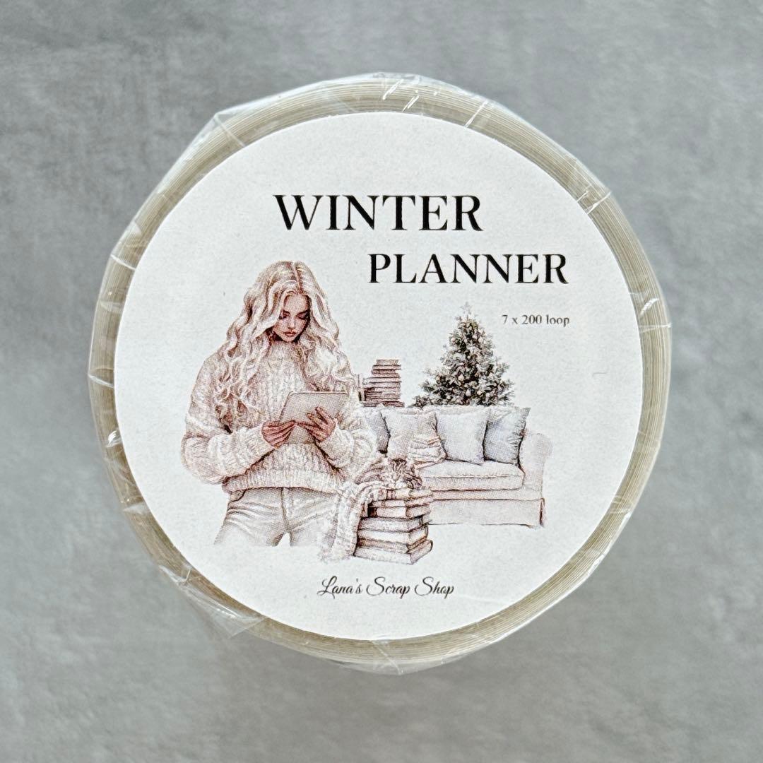 Lana´s Scrap Shop 海外マスキングテープ マステ 【2412】