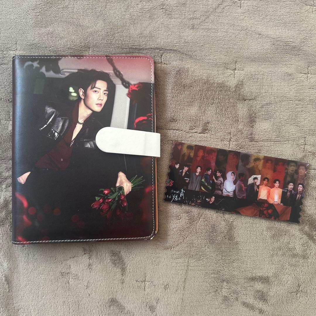 肖戦 A5 レザーノート➕ 肖戦 色窓 投影 アクリルチケット 0204 - メルカリ