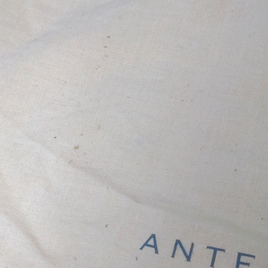 アンテプリマ ワイヤーバッグ シルバー レザー 花 ハンドバッグ