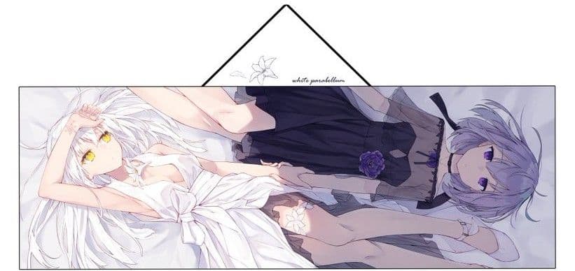 【激レア】凪白みと　フードブランケット　white parabellum　C97