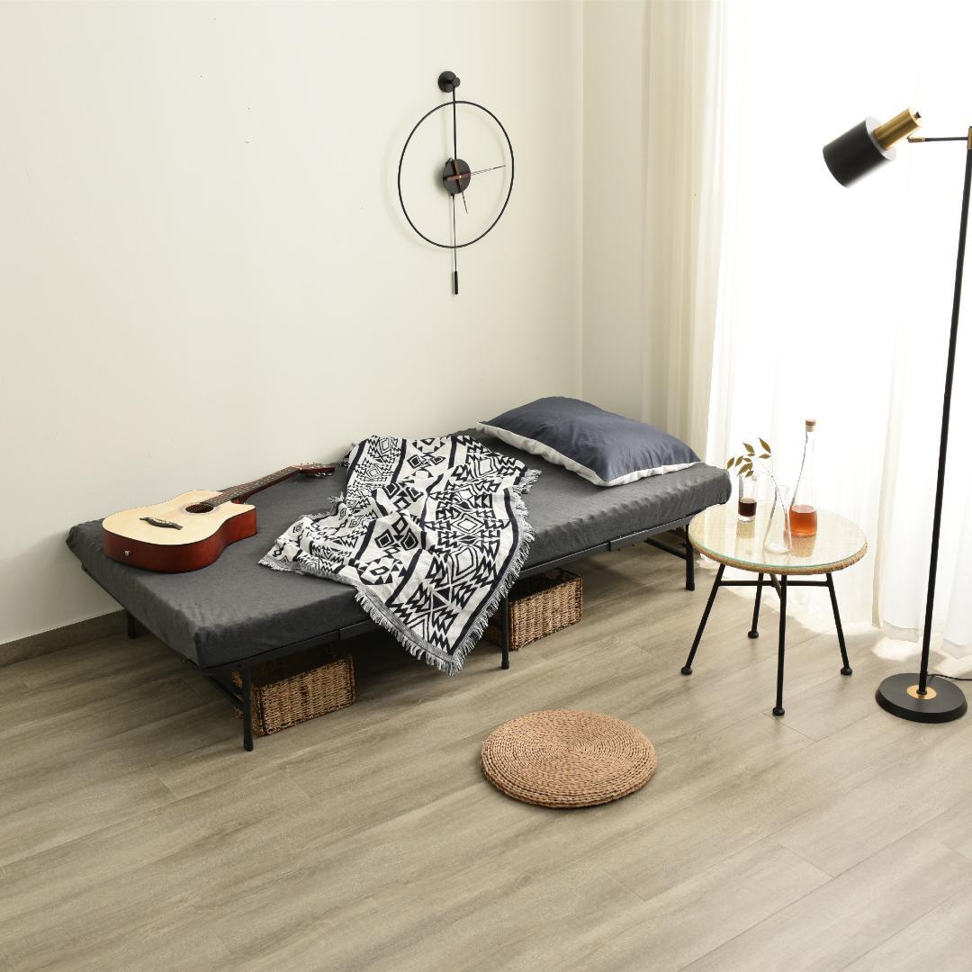 新生活応援！パイプベッド 折りたたみベッド シングル省スペース