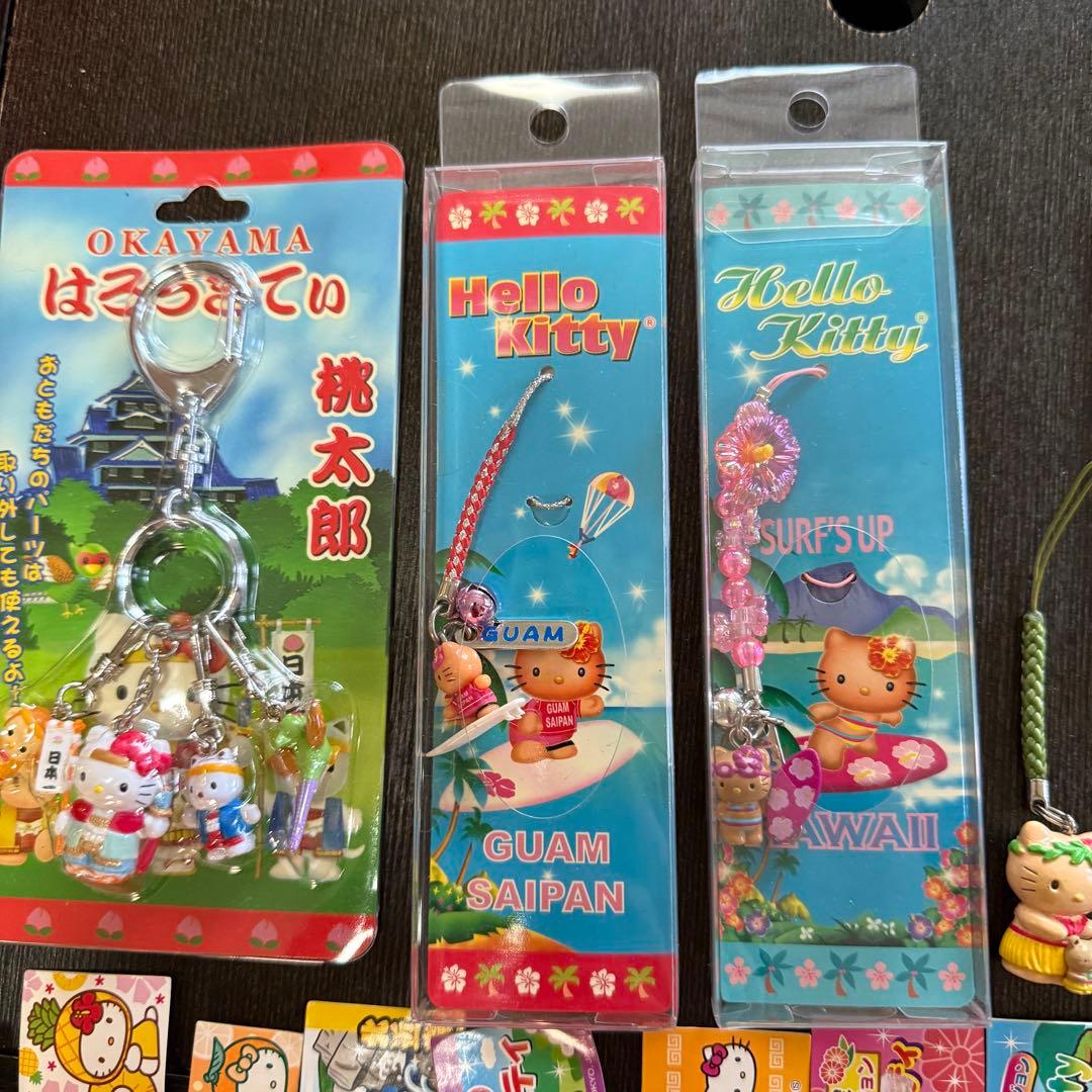 新品未開封ご当地ハローキティストラップキーホルダー32本セット⭐︎限定レア