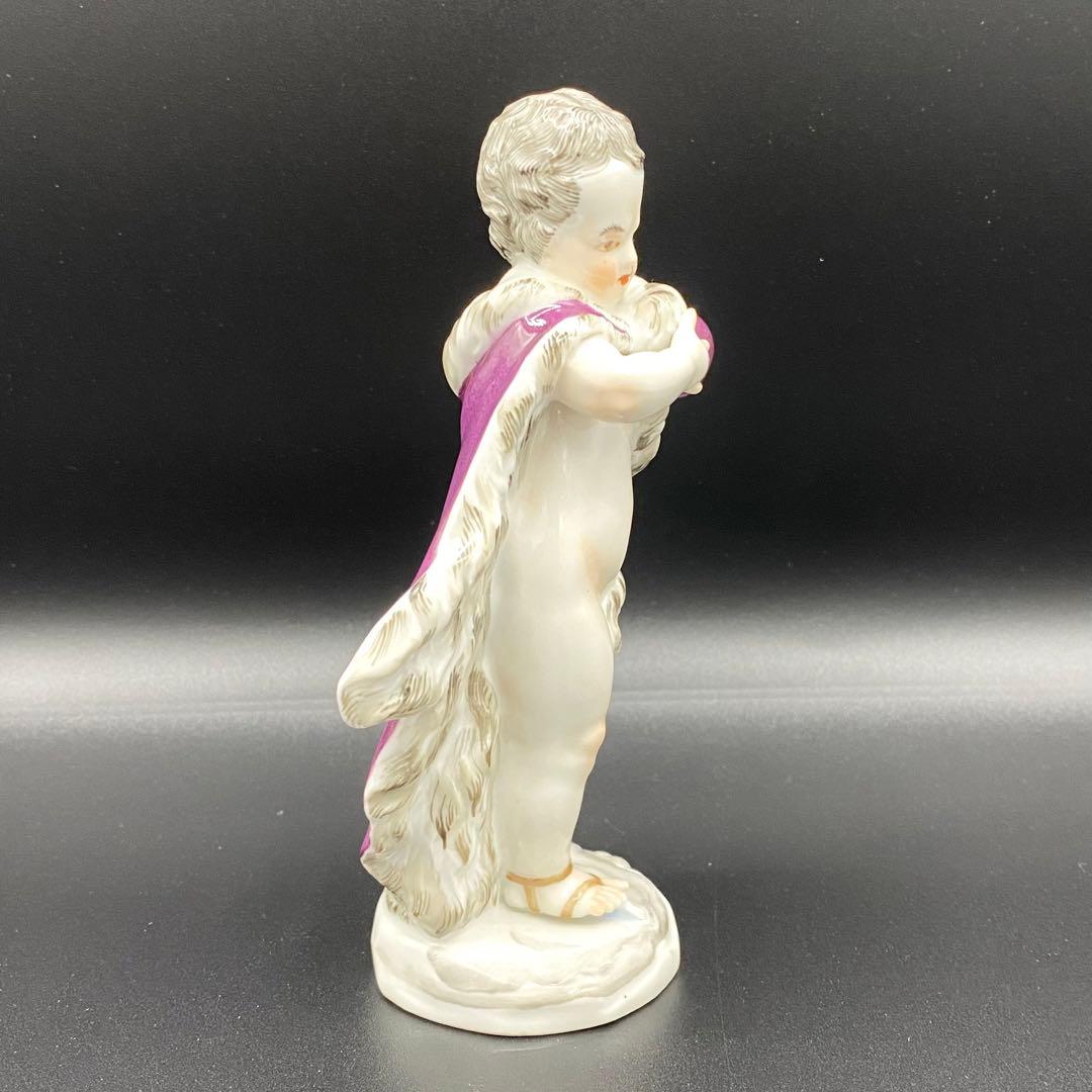 マイセン フィギュリン 冬の寓意 四季 A71 ケンドラー 1級品 訳アリ