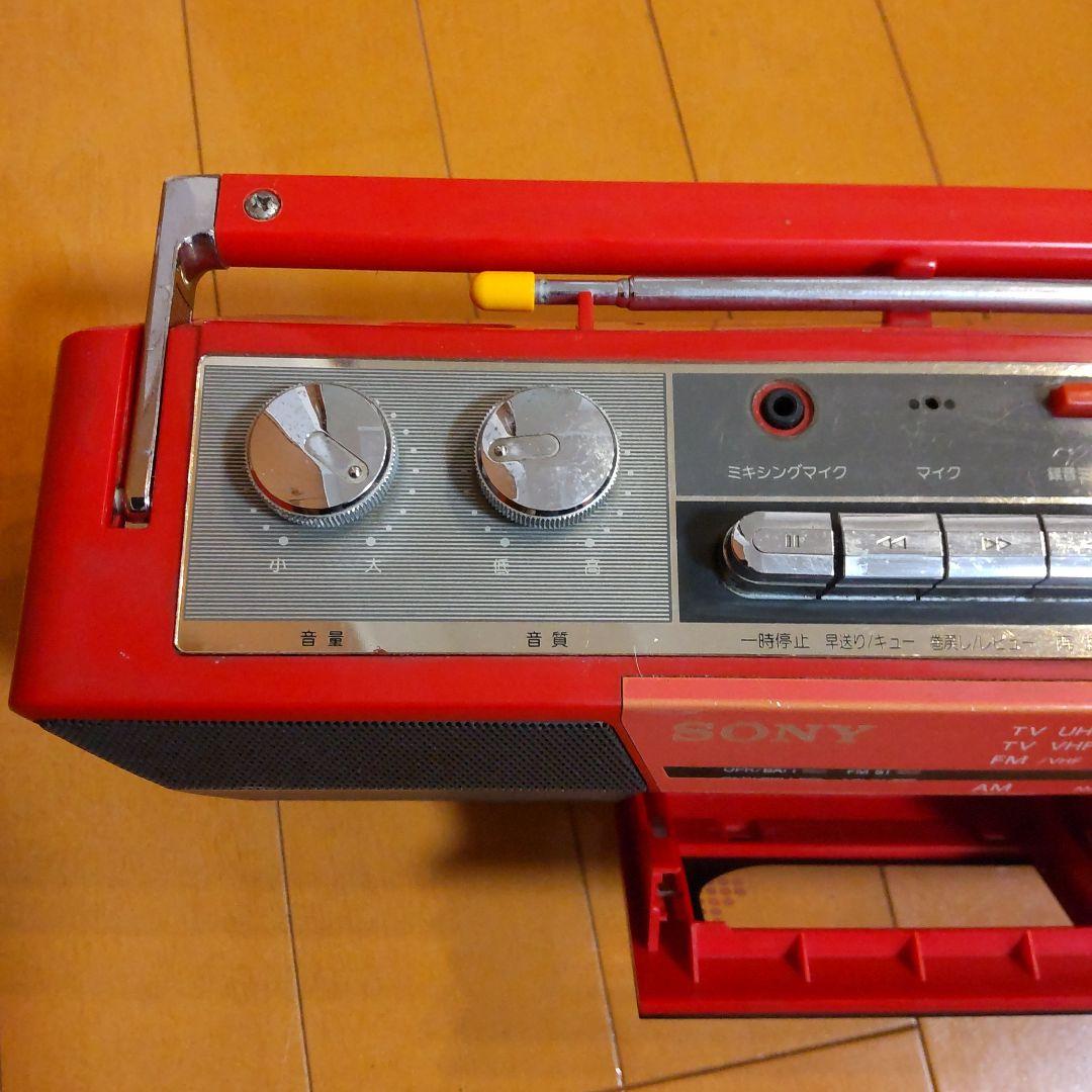 レトロ品 動作確認済 SONY CFS-EW50 CASSETTE-CORDER