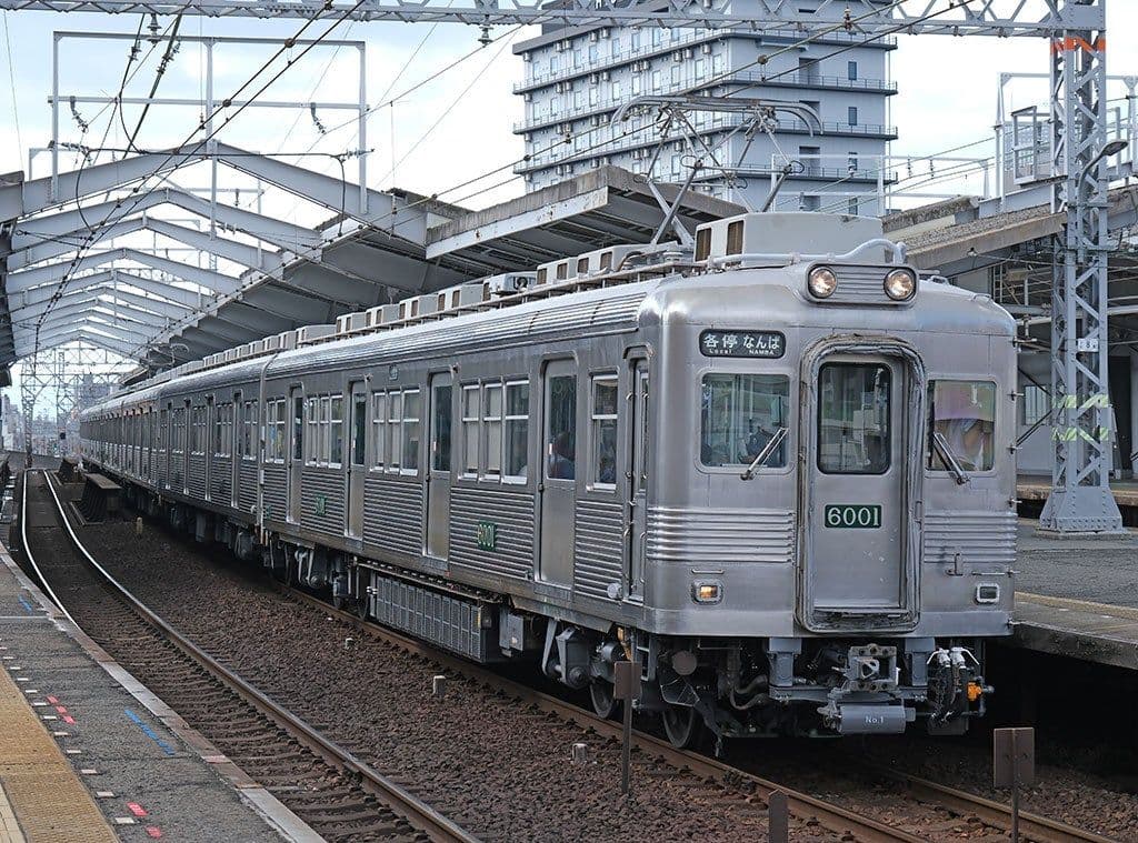 鉄道コレクション●南海電気鉄道6000系(なつかしのステンレス無塗装)4両セット