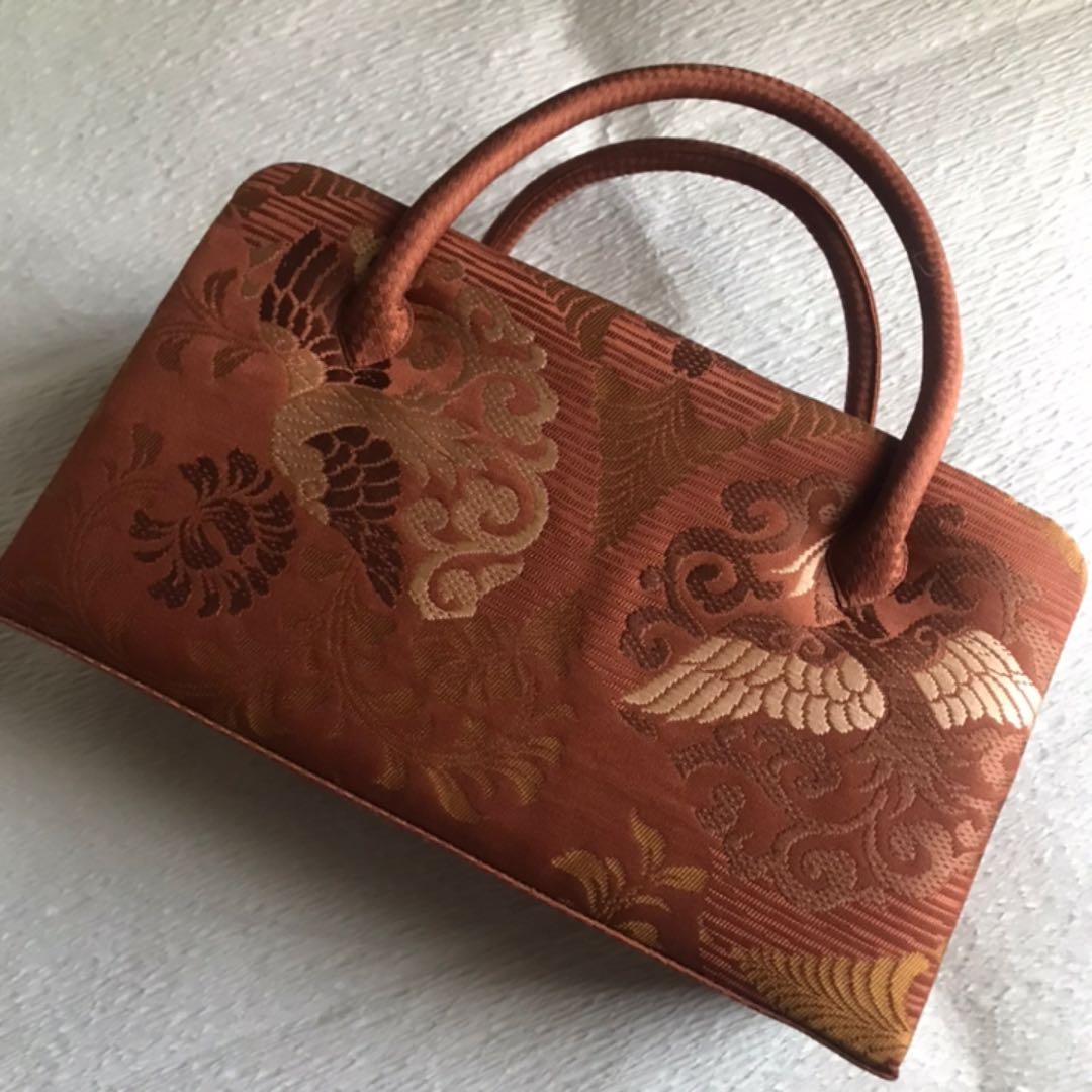 専用★新品◆西陣織帯地使用 正絹 利休バッグ