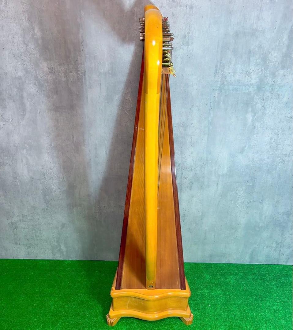 青山ハープ AOYAMA 140D 36弦 アイリッシュハープ レバーハープ