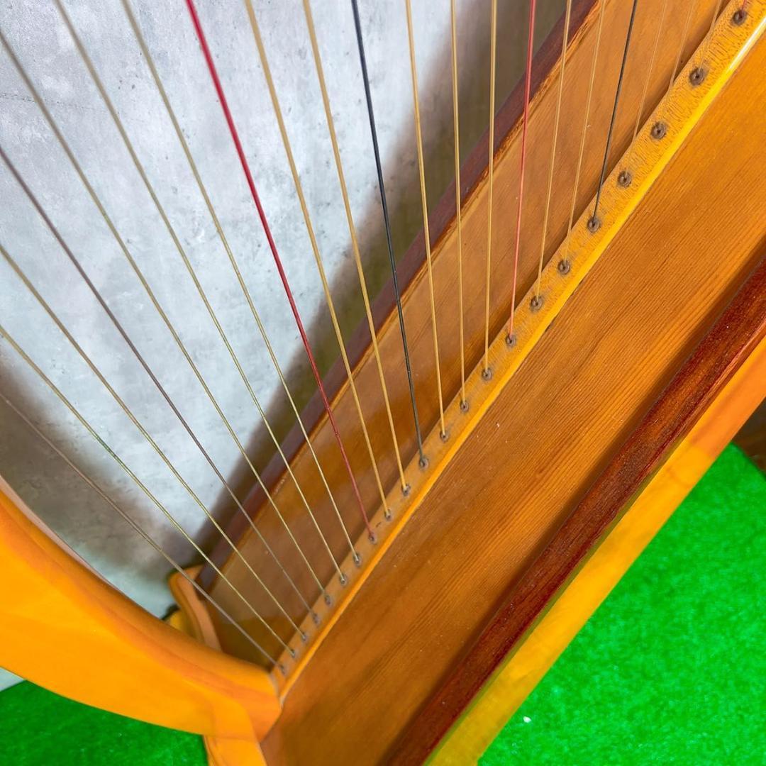 青山ハープ AOYAMA 140D 36弦 アイリッシュハープ レバーハープ