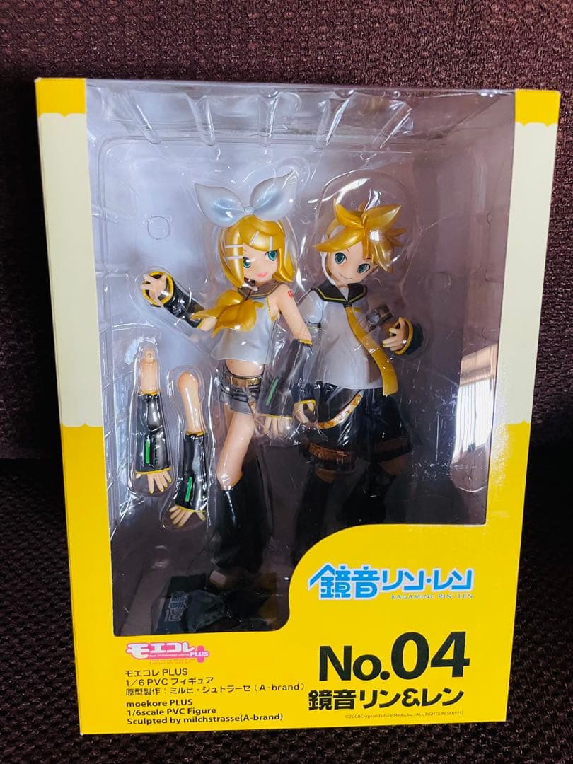鏡音レン 鏡音リン ボークス（モエコレ）フィギュア ボーカロイド