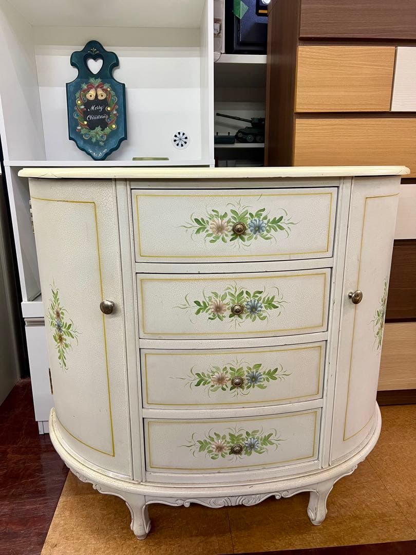 糸陳列棚 ハイ・スパン 糸ケース 収納棚 アンティーク レトロ