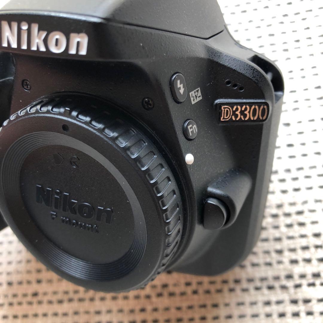 ジャンク品】Nikon D3300 デジタル一眼レフカメラ のみ バッテリー無