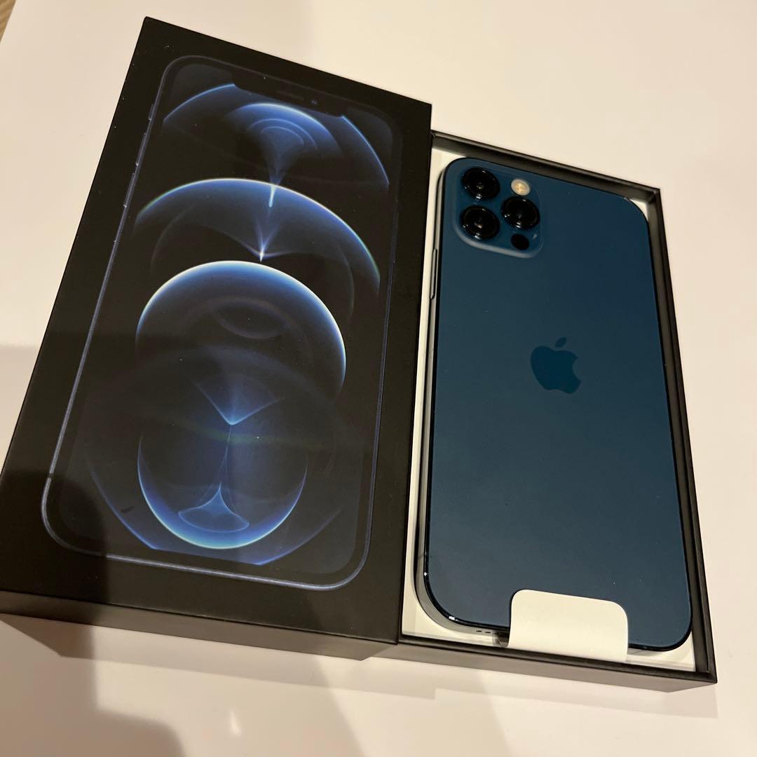iPhone12 pro 128GB パシフィックブルー L108666488 - スマートフォン