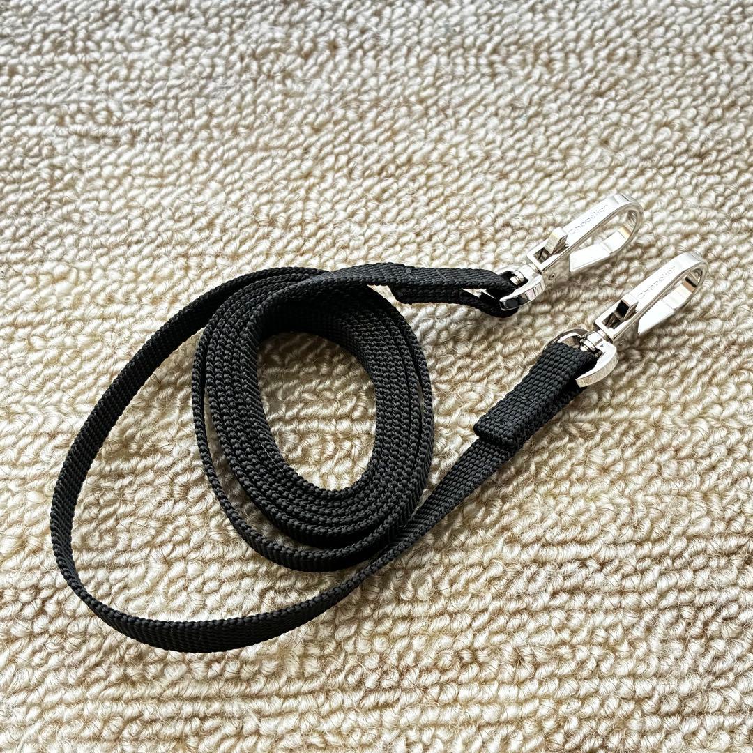 Herve Chapelier ナイロンストラップL 1659Z ノワール エルベ