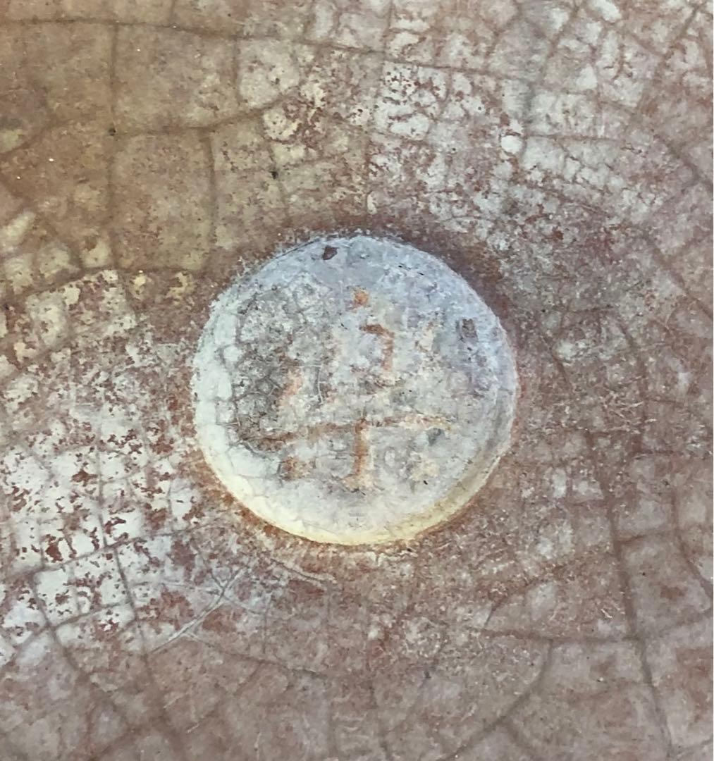 《レ》茶道具 筋半田 桂 楽 灰器 2点組 元箱　251024い6