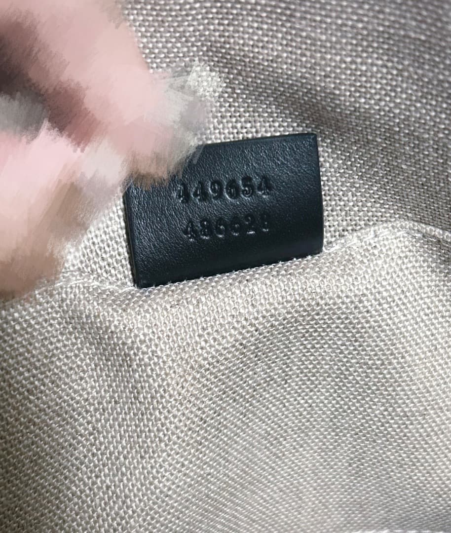 GUCCI グッチ マイクログッチシマレザー 2wayバッグショルダー付き