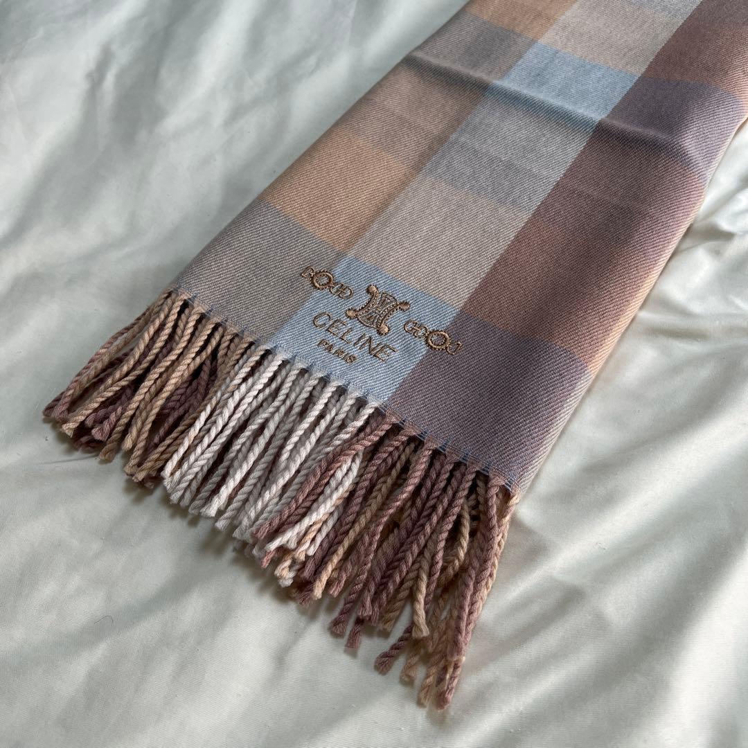 CELINE ストール マフラー ひざかけ - メルカリ