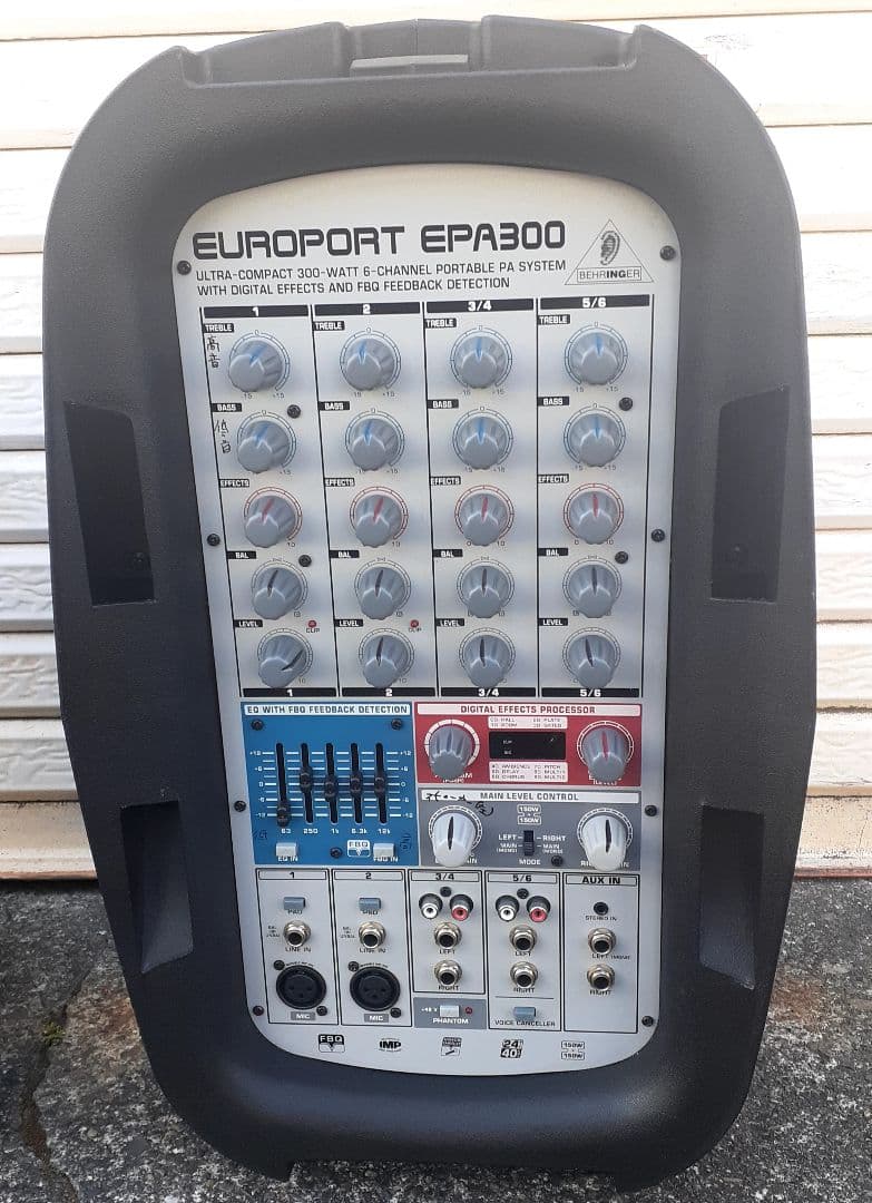 ☆和歌山市引き取り限定☆　ベリンガー EUROPORT　EPA300 説明書付き