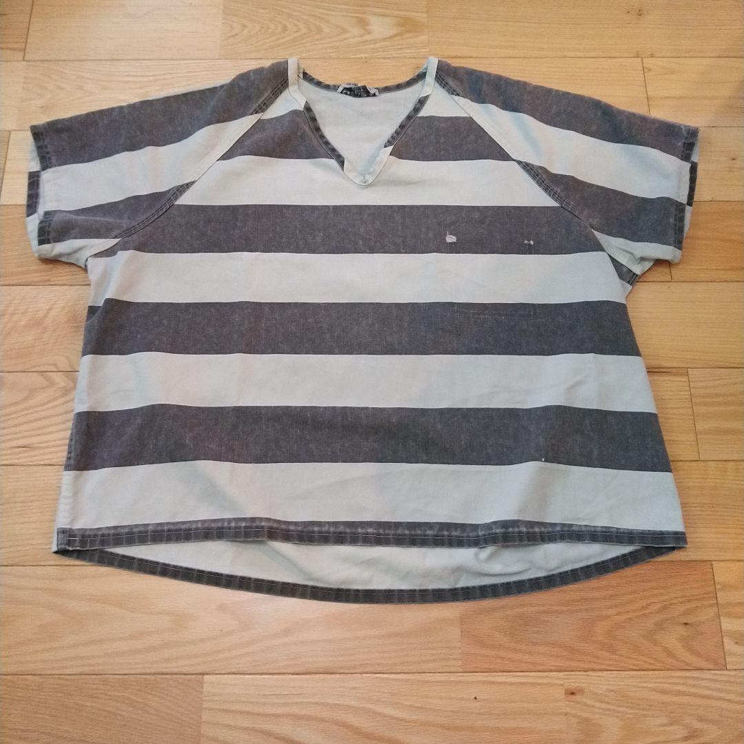 80s ビンテージプリズナーパンツ3 prisoner jail 囚人服