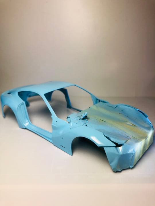 フジミ　フェラーリF12 tdf ver 確認用　1/24 その1