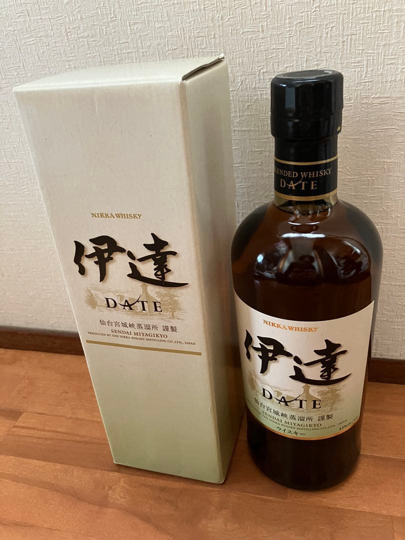 ニッカウヰスキー 伊達 700ml 箱付き1本 ニッカウイスキー - メルカリ