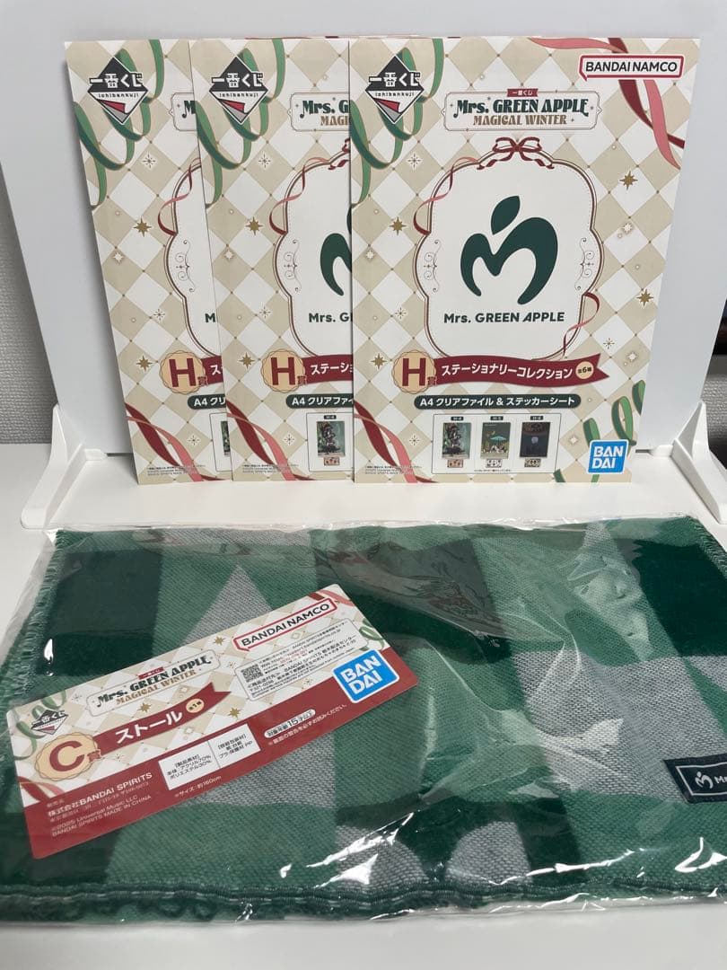 Mrs. GREEN APPLE 一番くじ♡11点　マグカップ　ストール　タオル