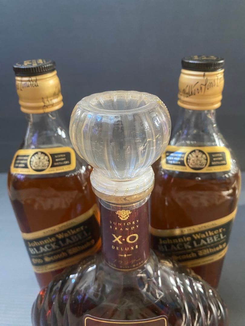 3本まとめてジョニーウォーカー とXO 3本まとめてジョニーウォーカー