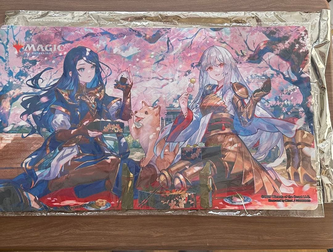 【未開封品】MTG 放浪皇のお花見キャンペーン　放浪皇&ナーセット　プレイマット MTG 放浪皇のお花見キャンペーン 放浪皇 ナーセット未開封 プレイマット